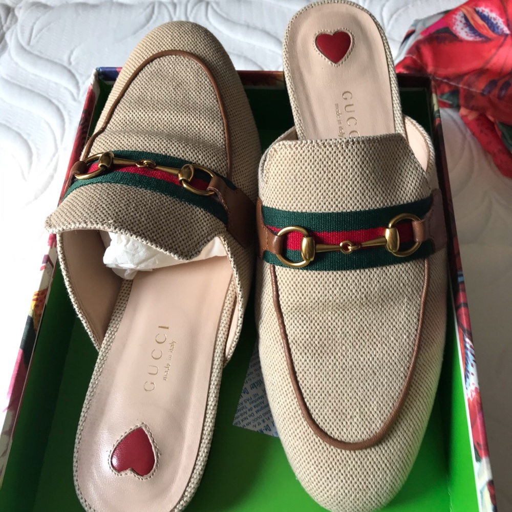 Canvas Mules from GUCCI